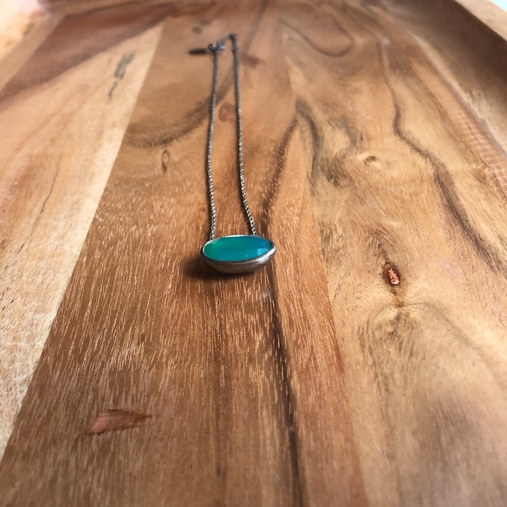 Baroni | Green Emerald & .925 Silver Necklace - Picture 9 of 13